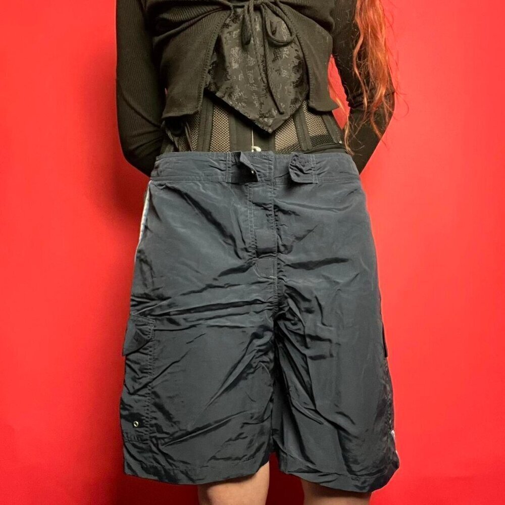 Buffalo David Bitton / Navy blue unisex shorts 💙🤍